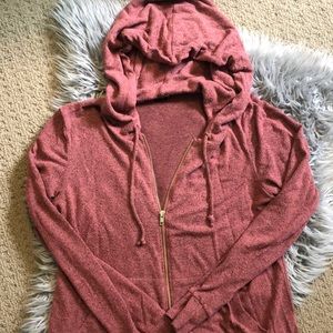 🙀$10 SALE Soft fuzzy zip up hoodie